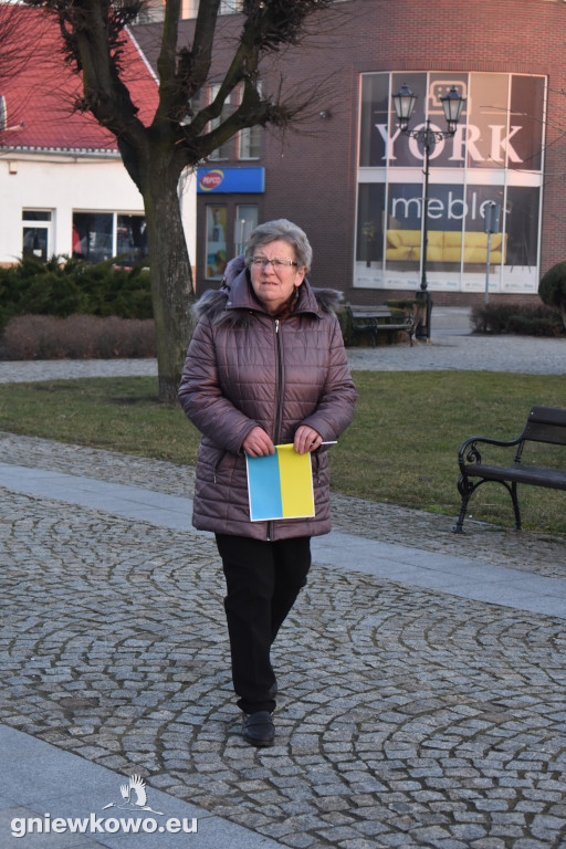 Protest Solidarni z Ukrainą