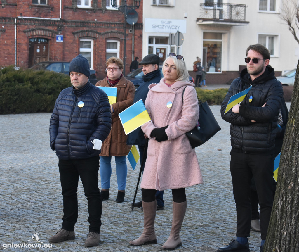 Protest Solidarni z Ukrainą