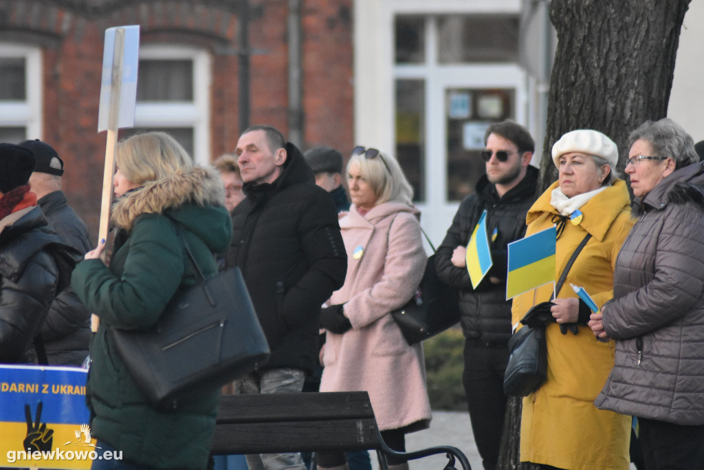 Protest Solidarni z Ukrainą