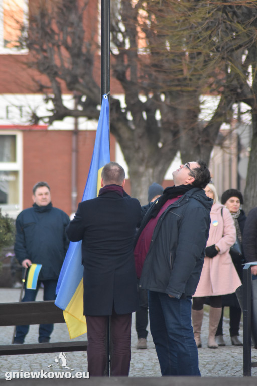 Protest Solidarni z Ukrainą
