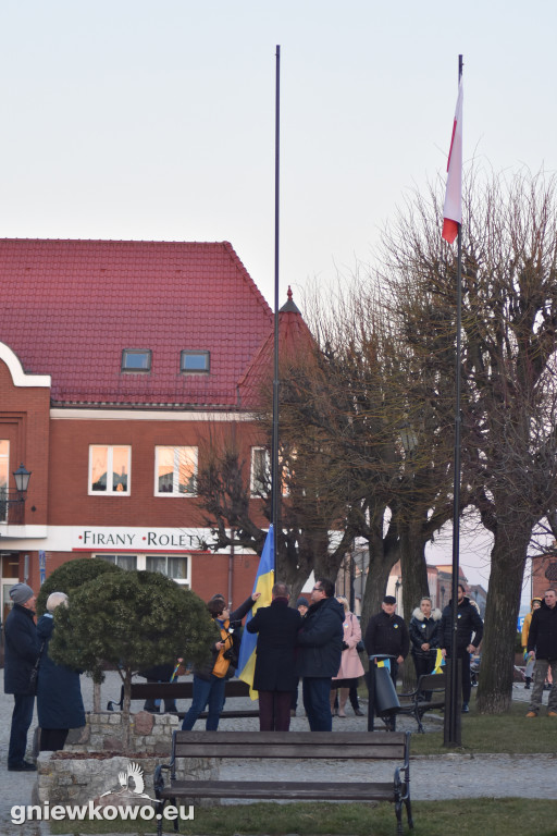 Protest Solidarni z Ukrainą