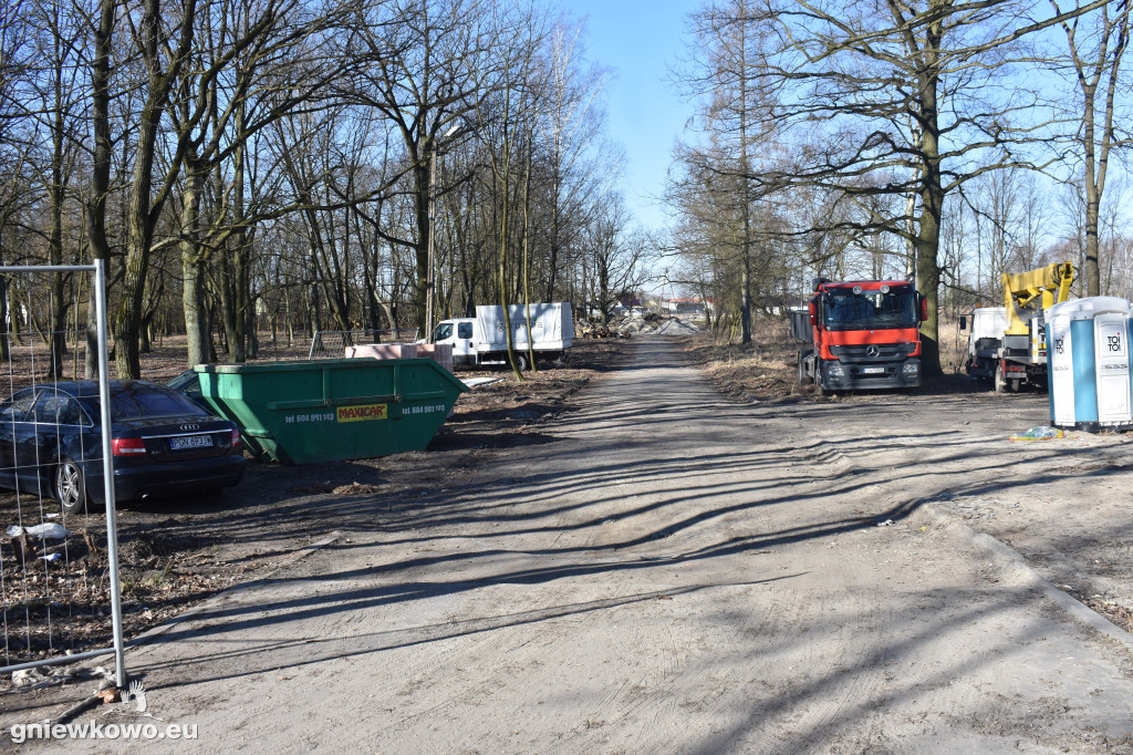Park Wolności w marcu 2022