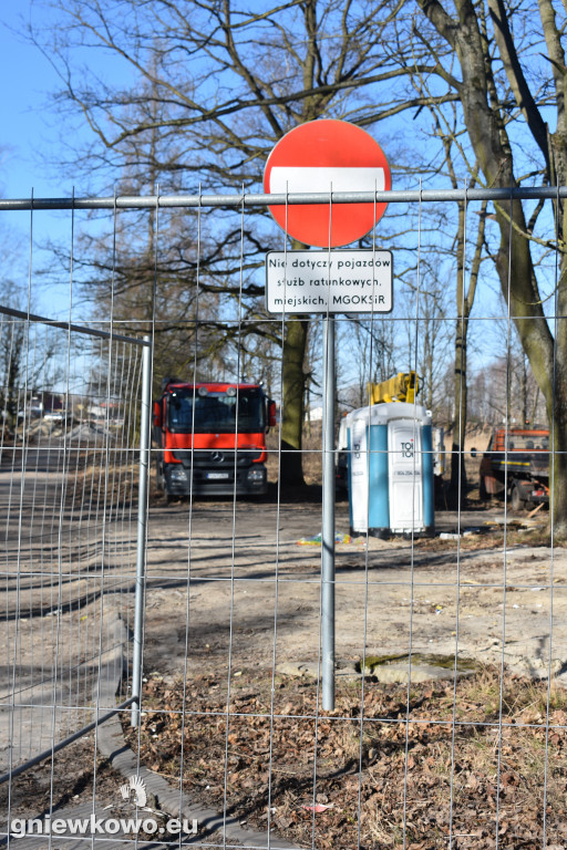 Park Wolności w marcu 2022