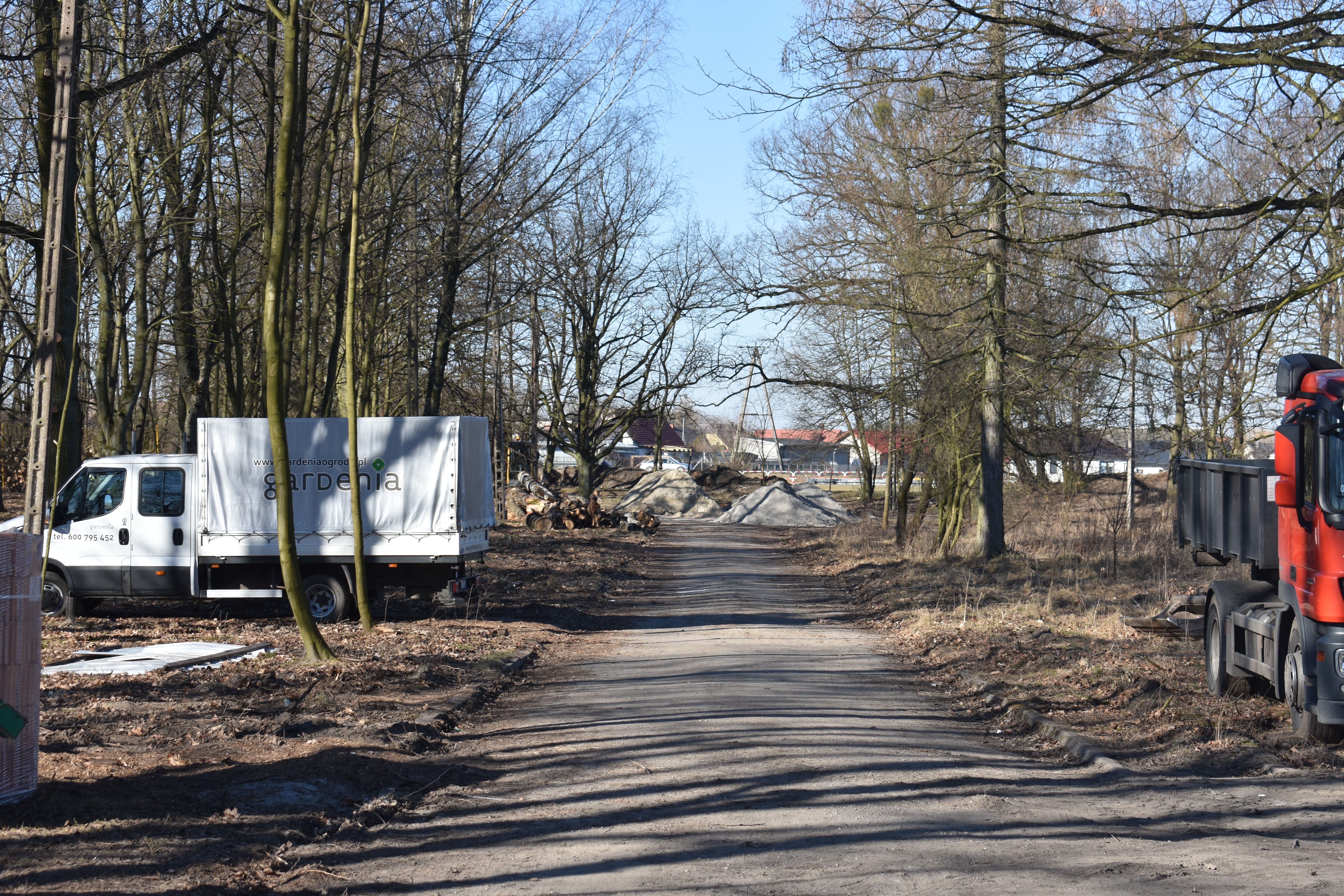 Park Wolności w marcu 2022