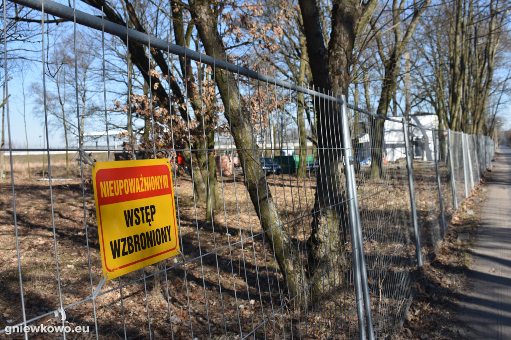 Park Wolności w marcu 2022