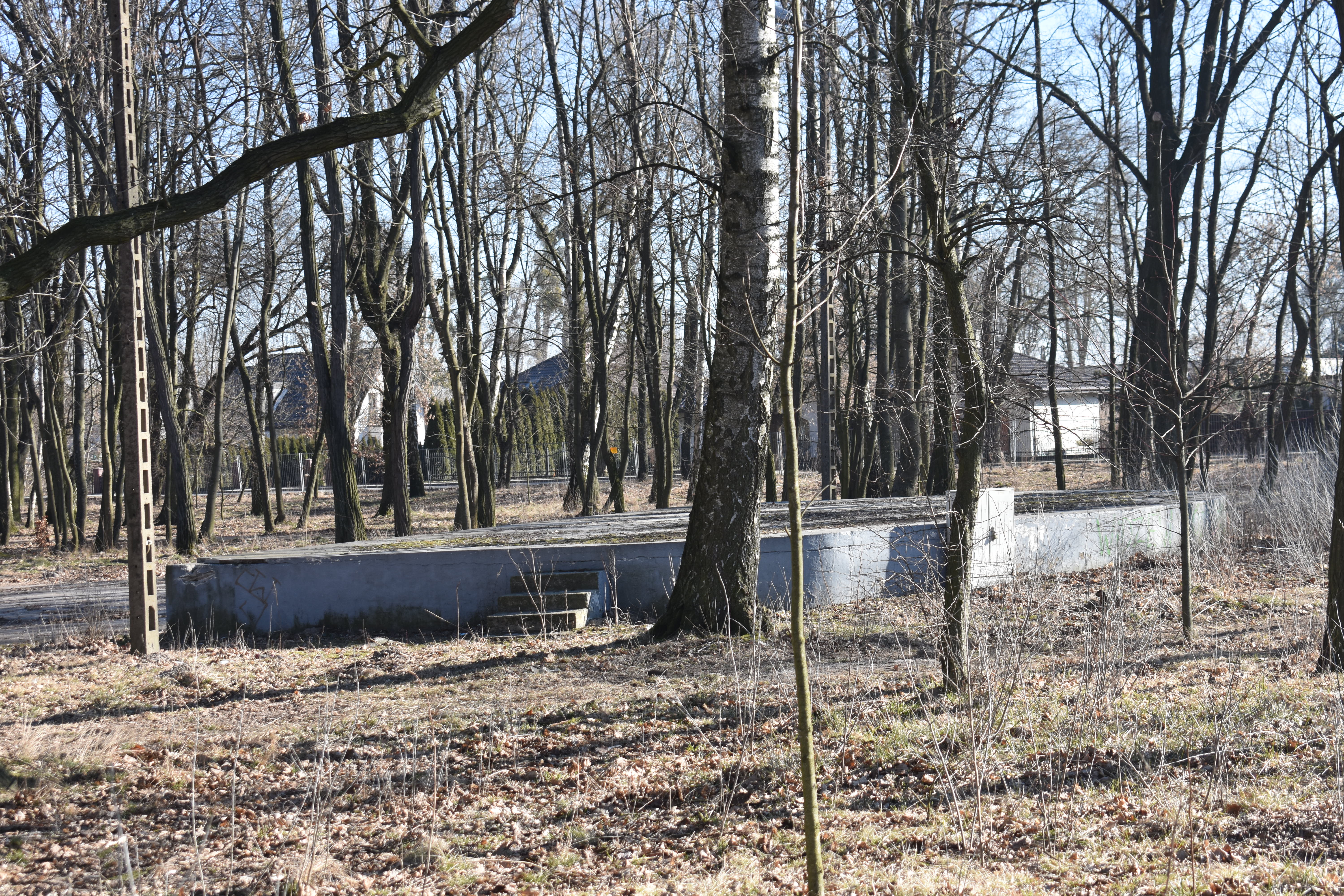 Park Wolności w marcu 2022