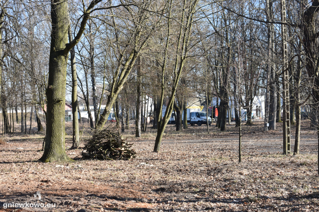 Park Wolności w marcu 2022