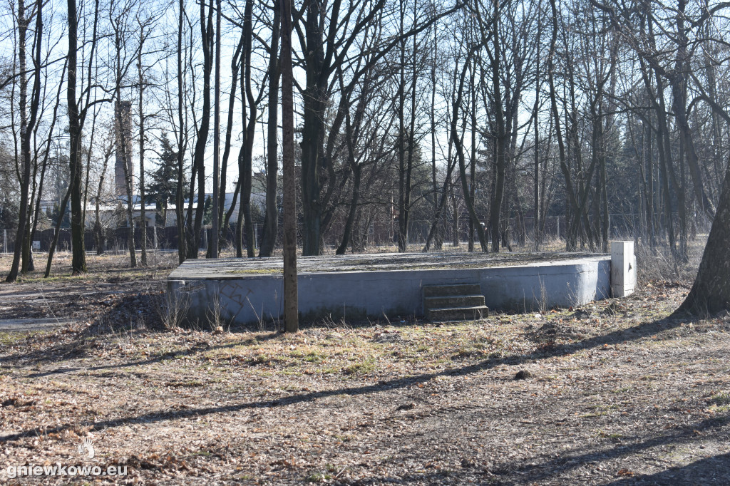 Park Wolności w marcu 2022