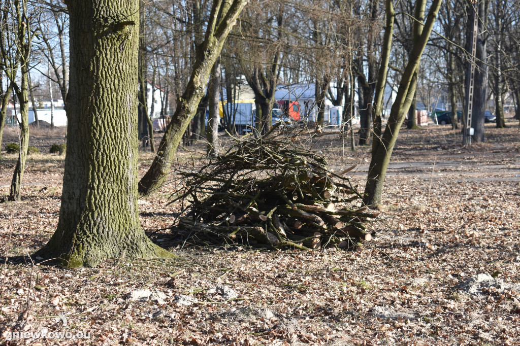 Park Wolności w marcu 2022