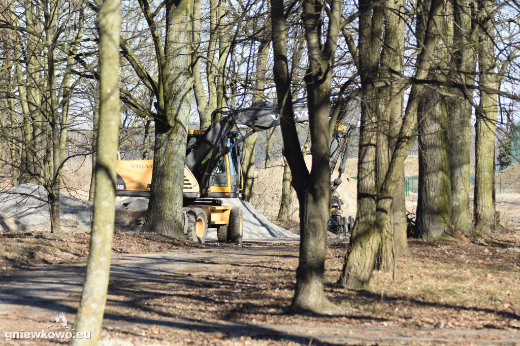 Park Wolności w marcu 2022
