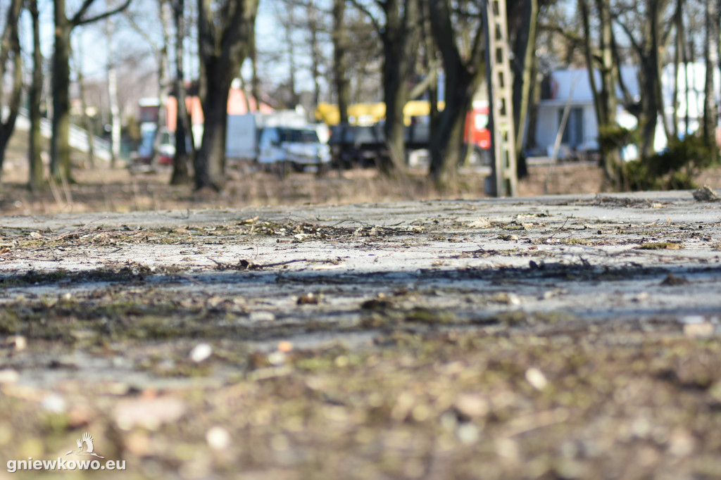 Park Wolności w marcu 2022