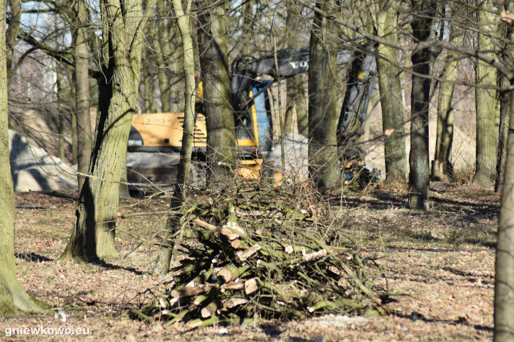 Park Wolności w marcu 2022