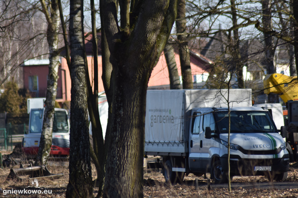Park Wolności w marcu 2022