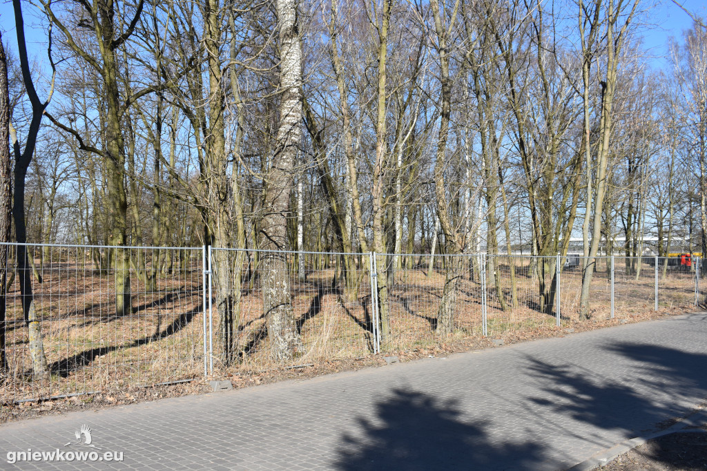 Park Wolności w marcu 2022
