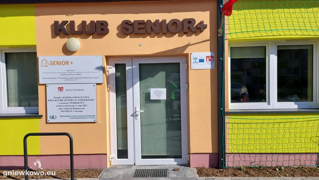 Ścieżka edukacyjna przy Klubie Senior+
