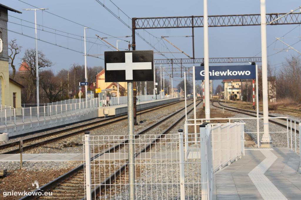 Nowe perony na stacji Gniewkowo