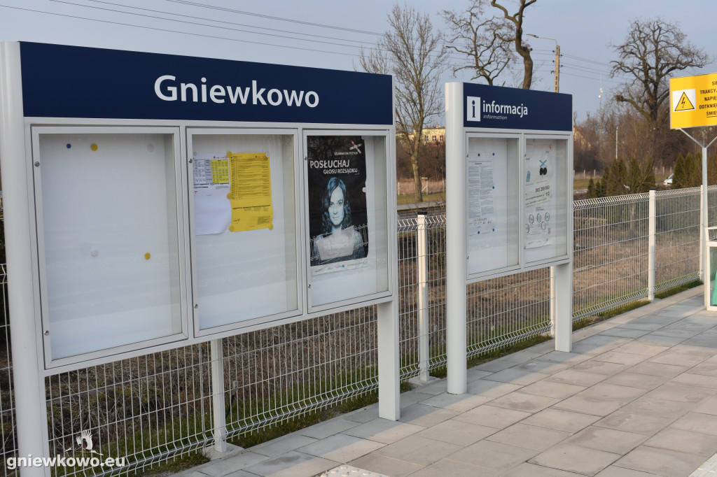 Nowe perony na stacji Gniewkowo