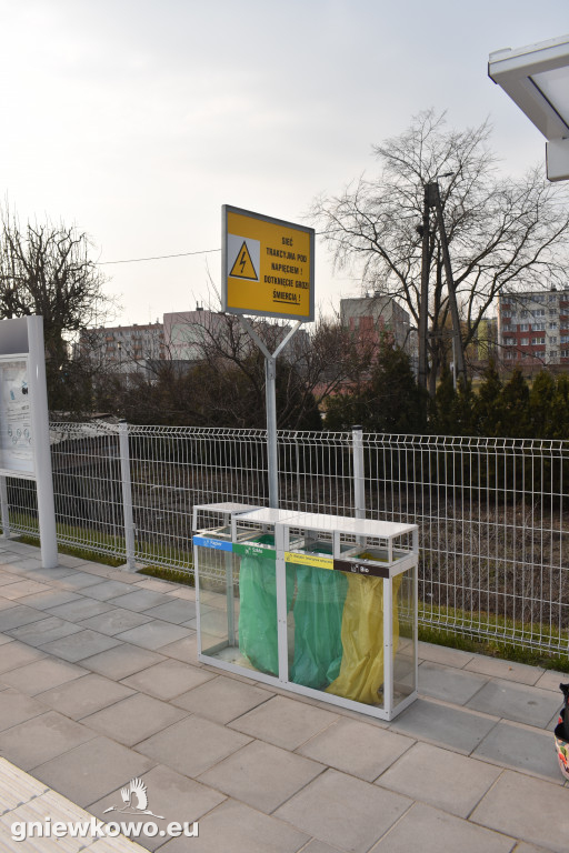 Nowe perony na stacji Gniewkowo
