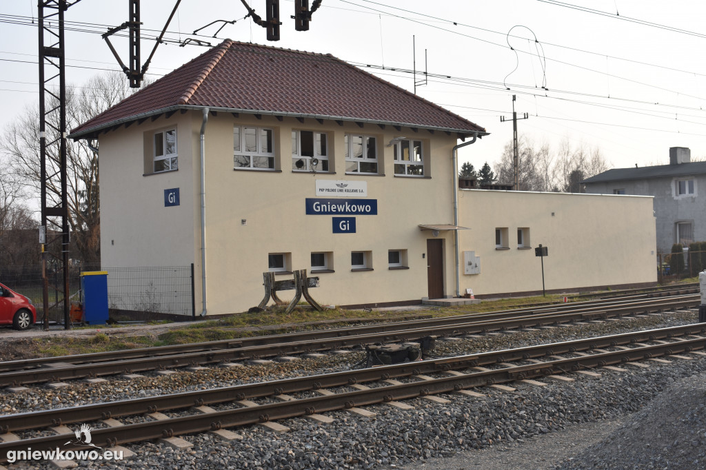 Nowe perony na stacji Gniewkowo