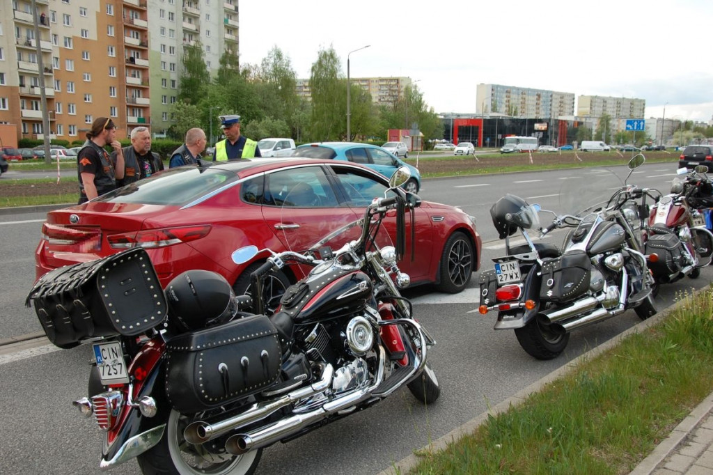 Wspólna akcja policji i motocyklistów