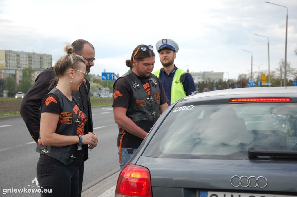 Wspólna akcja policji i motocyklistów