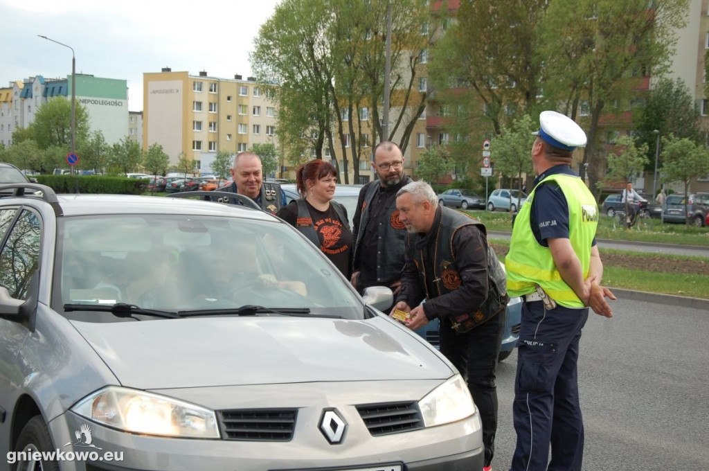 Wspólna akcja policji i motocyklistów