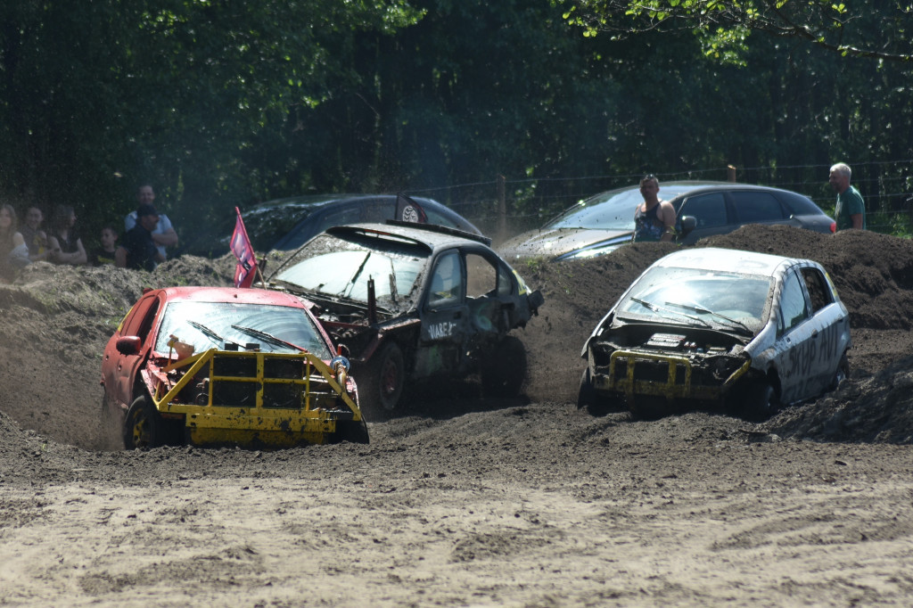Wrak Race Słońsko na torze w Godziębie