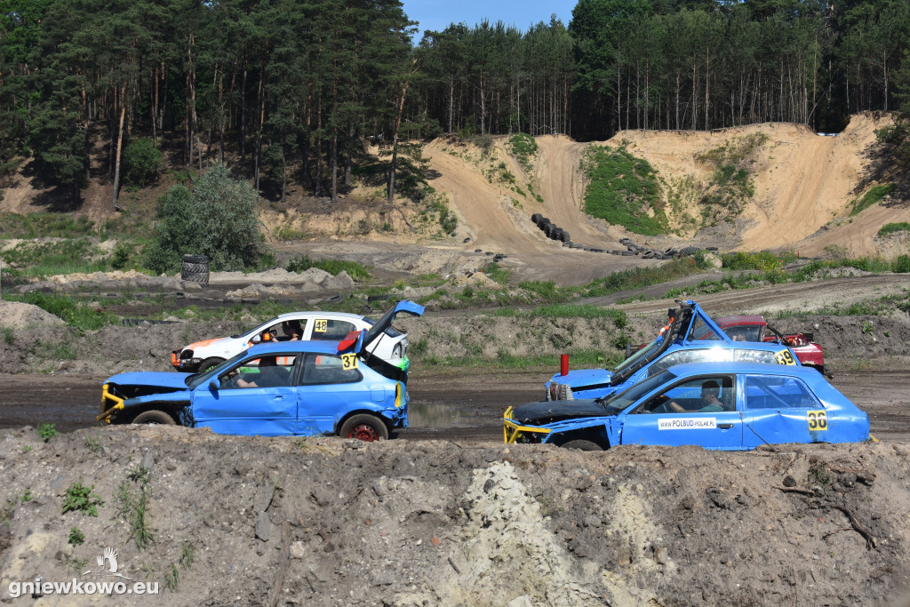 Wrak Race Słońsko na torze w Godziębie