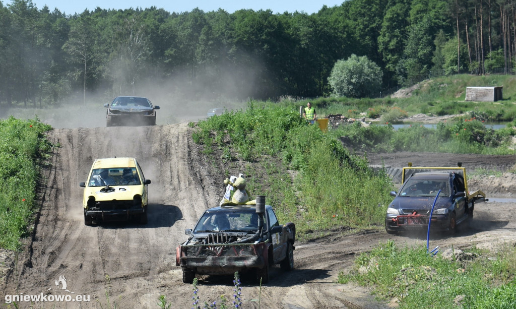Wrak Race Słońsko na torze w Godziębie