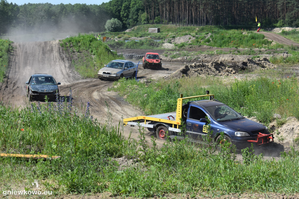 Wrak Race Słońsko na torze w Godziębie