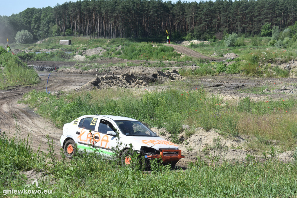 Wrak Race Słońsko na torze w Godziębie