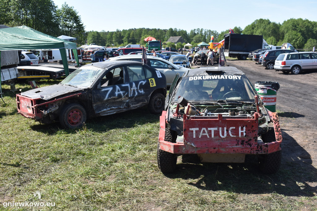 Wrak Race Słońsko na torze w Godziębie