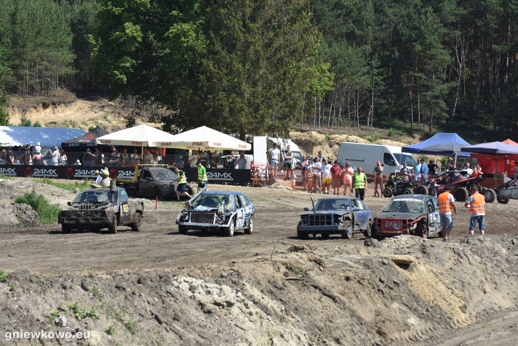 Wrak Race Słońsko na torze w Godziębie