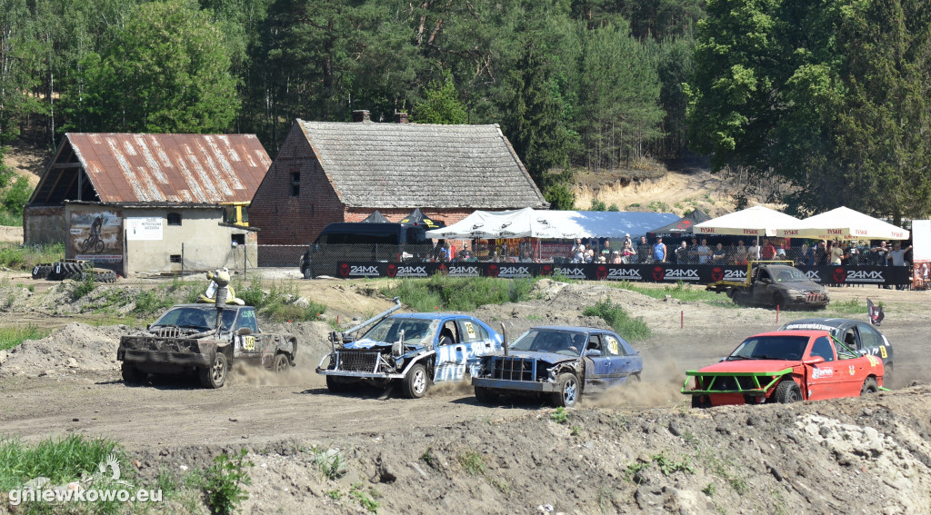 Wrak Race Słońsko na torze w Godziębie