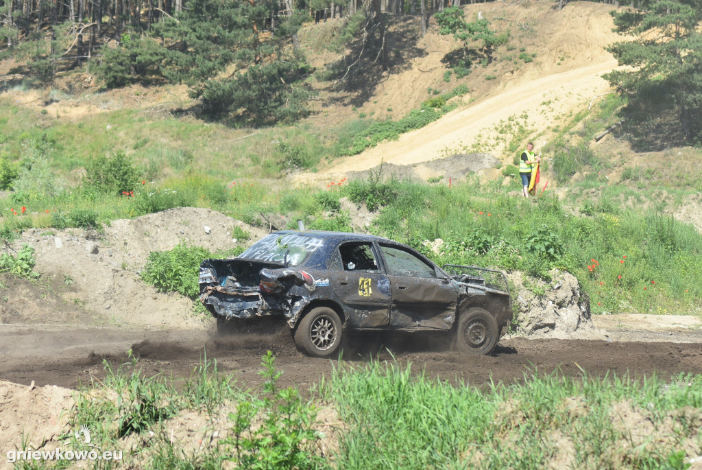 Wrak Race Słońsko na torze w Godziębie