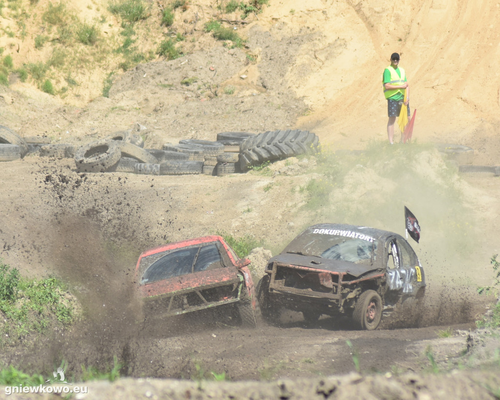 Wrak Race Słońsko na torze w Godziębie