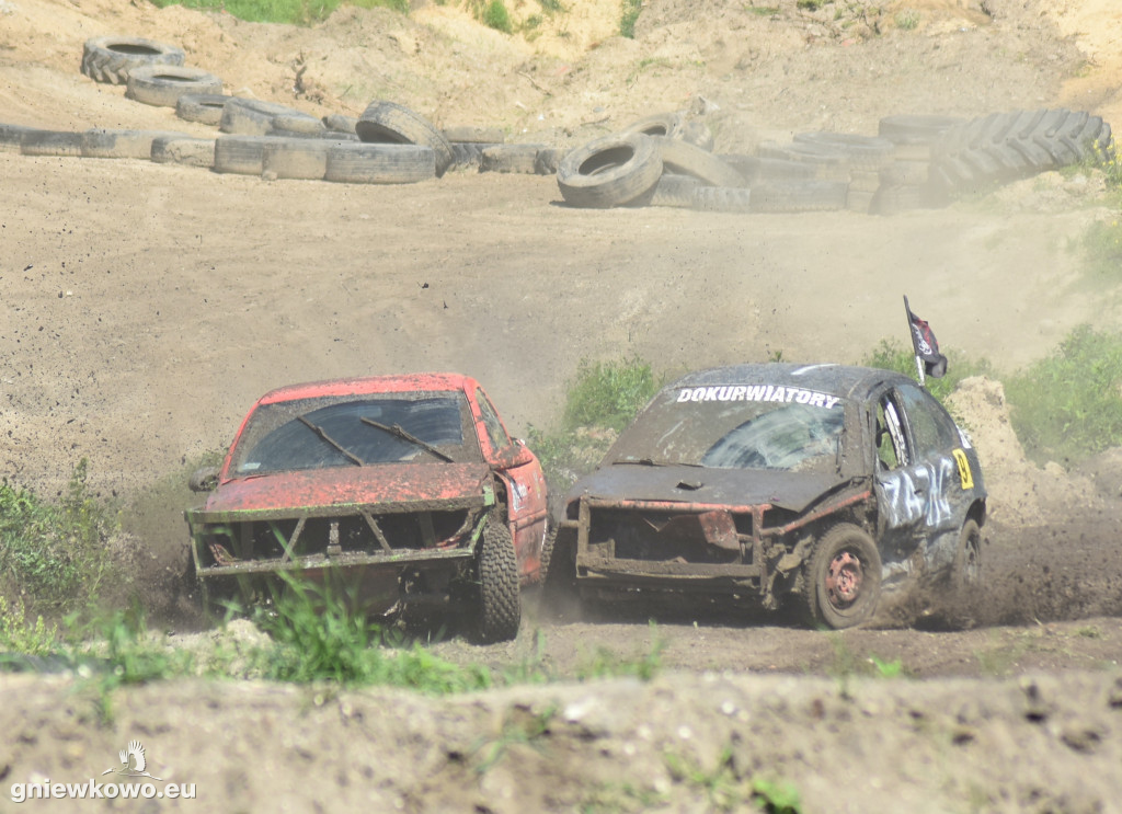 Wrak Race Słońsko na torze w Godziębie