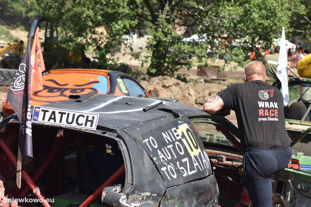 Wrak Race Słońsko na torze w Godziębie