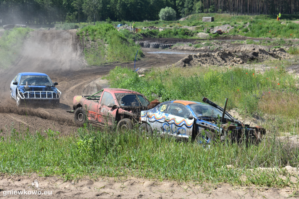 Wrak Race Słońsko na torze w Godziębie