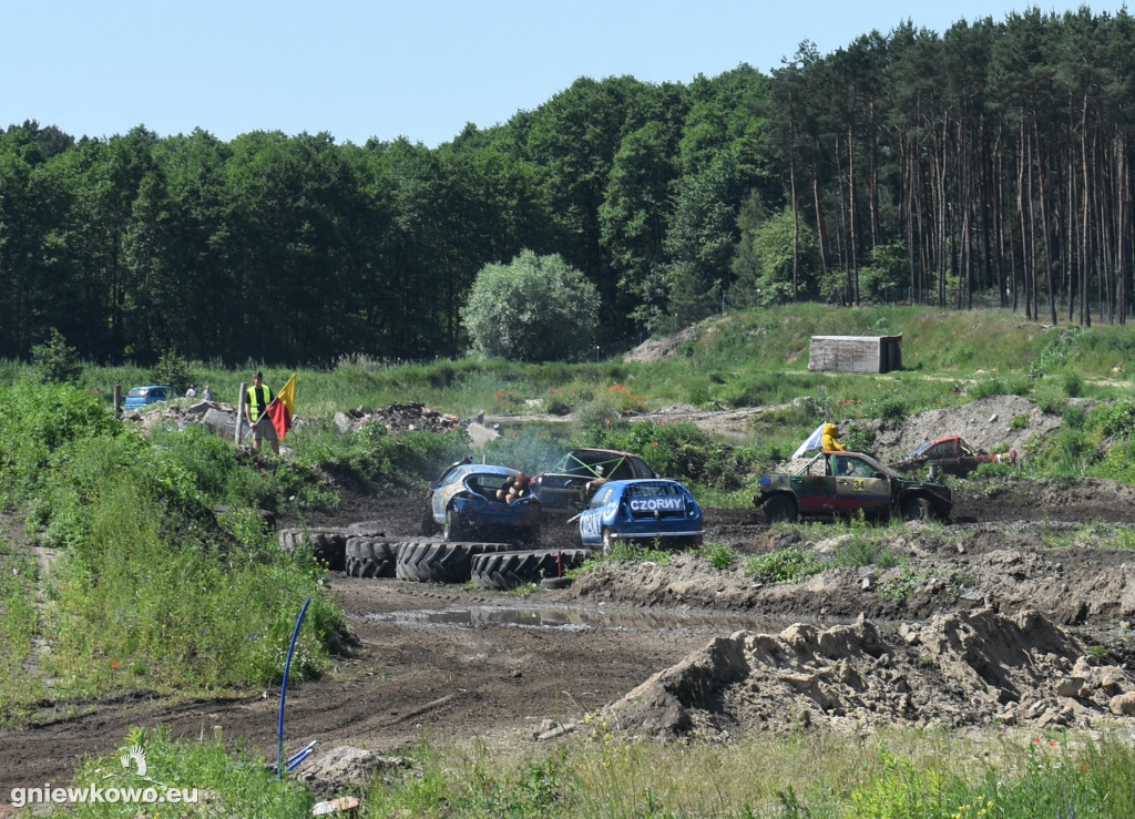 Wrak Race Słońsko na torze w Godziębie