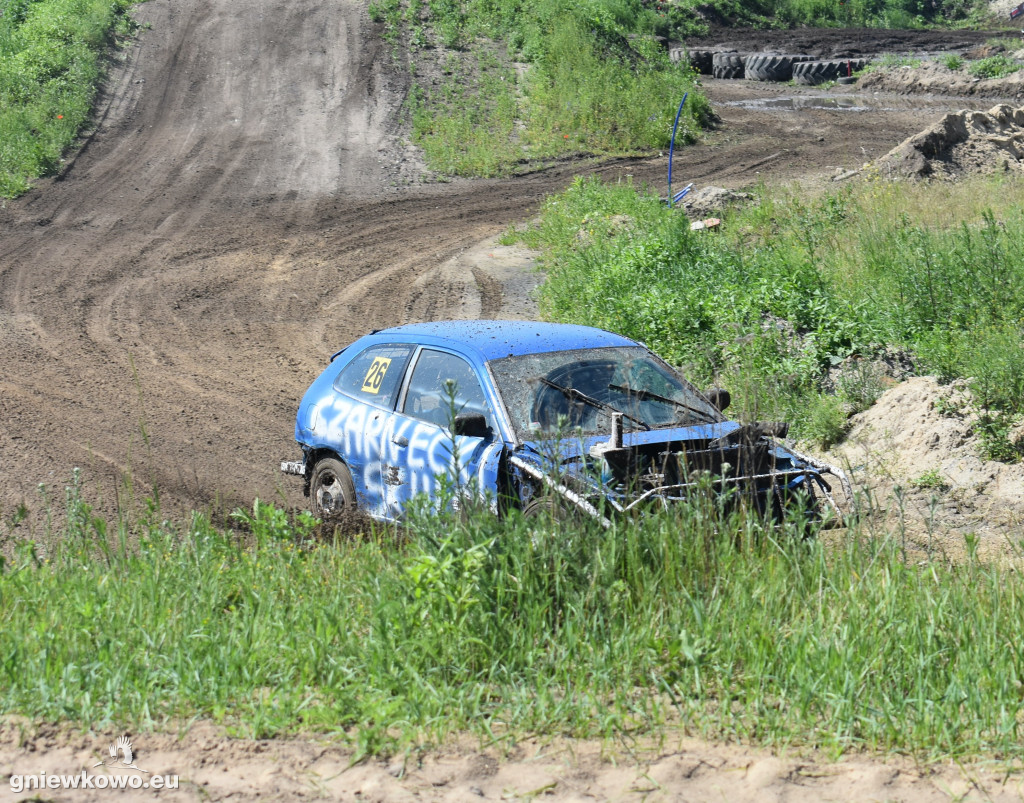 Wrak Race Słońsko na torze w Godziębie