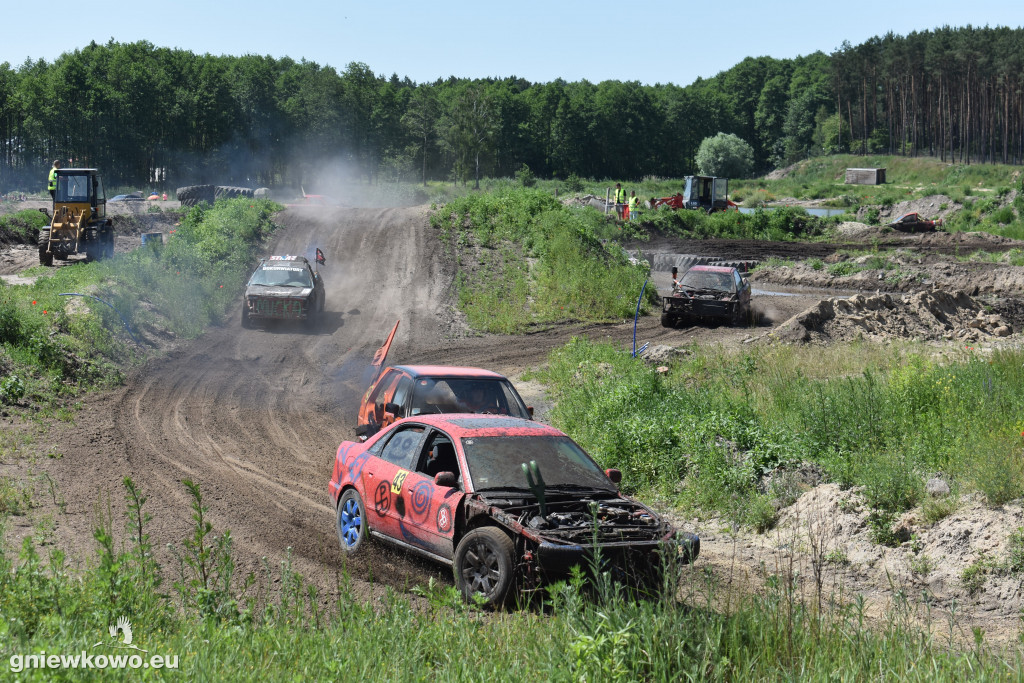 Wrak Race Słońsko na torze w Godziębie