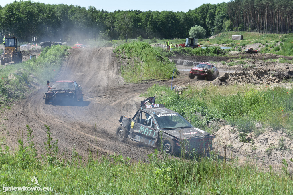 Wrak Race Słońsko na torze w Godziębie
