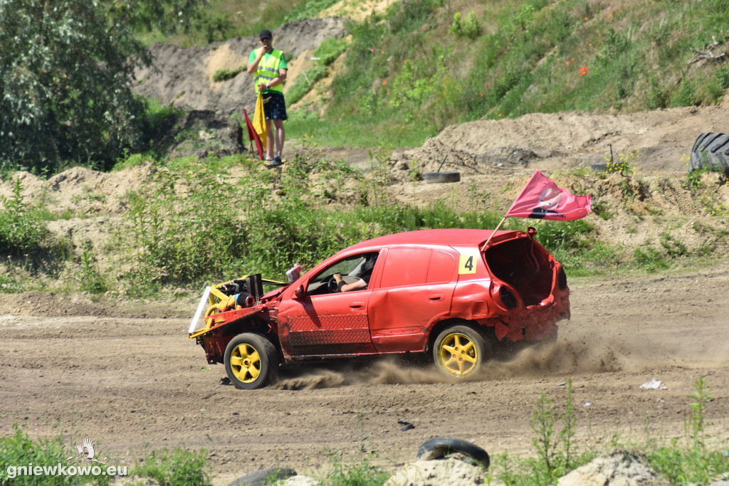 Wrak Race Słońsko na torze w Godziębie