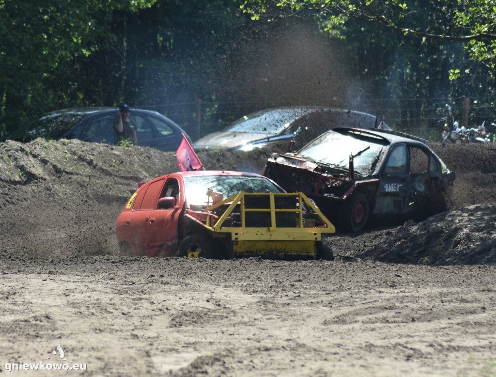 Wrak Race Słońsko na torze w Godziębie