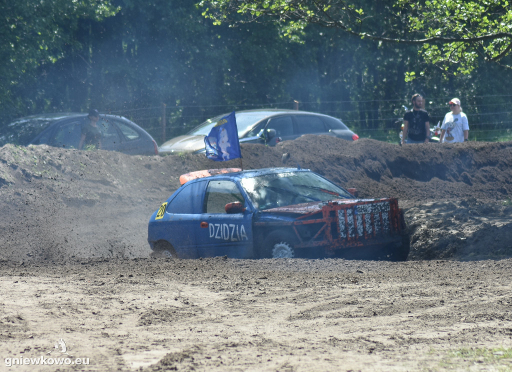 Wrak Race Słońsko na torze w Godziębie