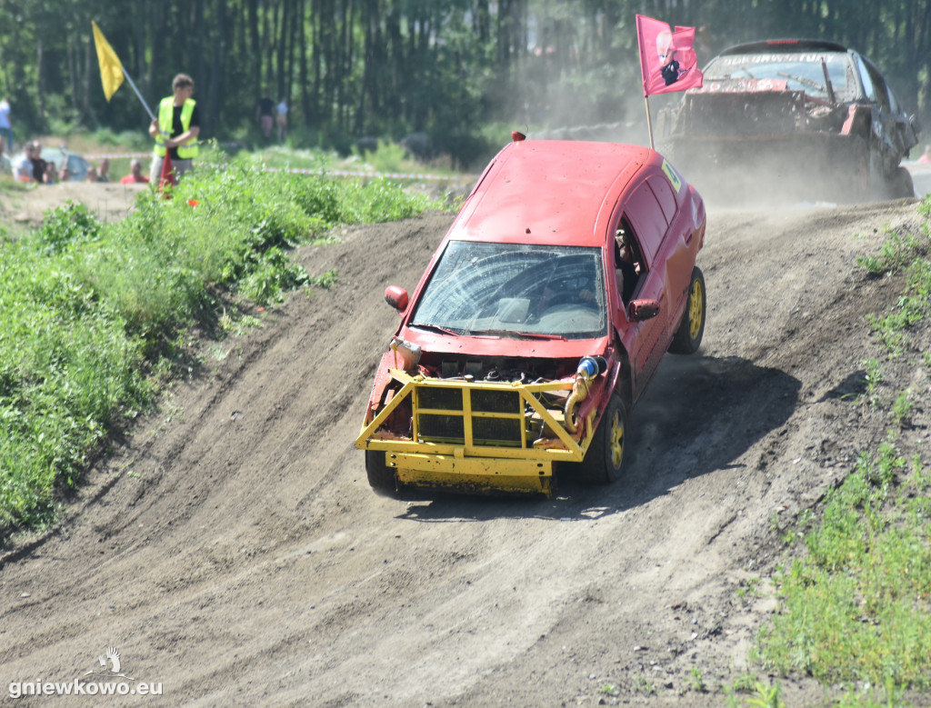 Wrak Race Słońsko na torze w Godziębie