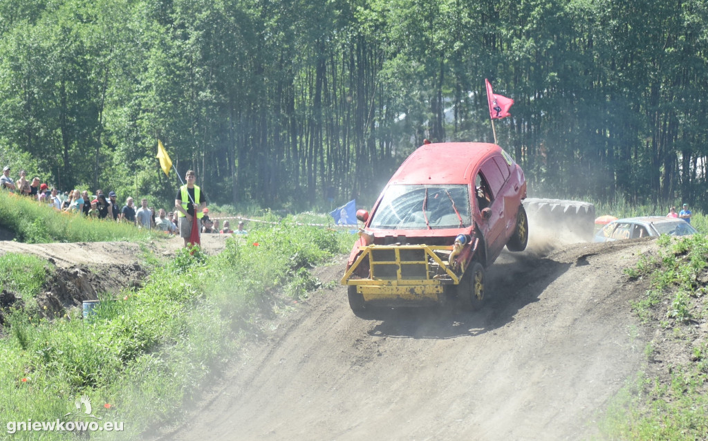 Wrak Race Słońsko na torze w Godziębie