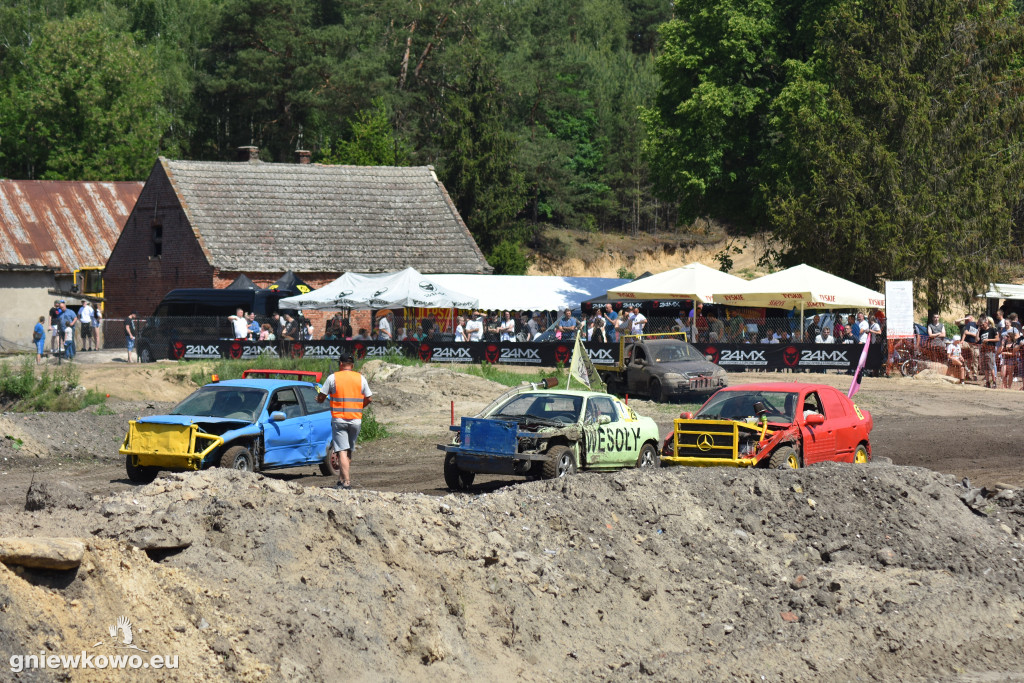 Wrak Race Słońsko na torze w Godziębie