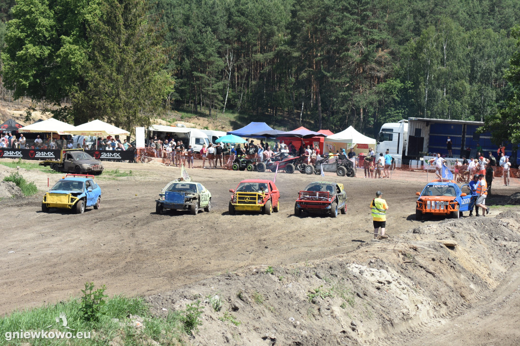 Wrak Race Słońsko na torze w Godziębie